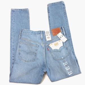 Levi’s 501 Jeans White Oak Cone Mom Jean sz26